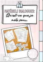 Vista previa - Hojas de trabajo - Cartes de dialogue: Choisir ses vêtements (tarjetas de diálogo/ la ropa) - Portada