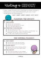 Vista previa - Unidades / Secuencias / Situaciones de Aprendizaje - Writing Unit - How to write a report - página 1