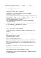 Vorschau - Test - Klassenarbeit mit 13 Aufgaben zur Radioaktivität - Deckblatt