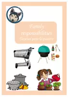 Vista previa - Hojas de trabajo - Paquete XL: family responsibilities - Tareas en la familia - Portada
