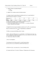 Vorschau - Test - Klassenarbeit mit zehn Aufgaben zur Radioaktivität - Deckblatt