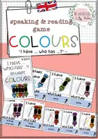 Vista previa - Juegos / Gamificación - Colours: I have … who has ..? (game) - Portada