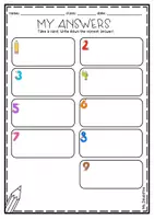 Vista previa - Hojas de trabajo - Inglés ESO – Vocabulario de colores (9 Task Cards + Ficha imprimible) - página 2