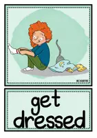 Vista previa - Decoración del aula - Inglés ESO – Flashcards de rutinas diarias | daily routines (21 tarjetas ilustradas) - página 2