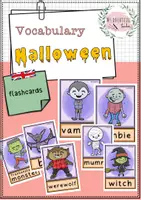 Vista previa - Decoración del aula - Halloween: flashcards (English, ESL) - Portada