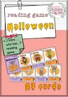 Vista previa - Juegos / Gamificación - Halloween: I have … who has …? Reading game - Portada