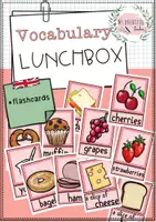 Vista previa - Hojas de trabajo - In my lunchbox: paquete de ahorro (ESL, English) - página 1