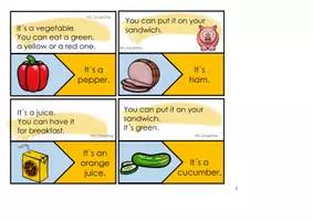 Vista previa - Juegos / Gamificación - In my lunchbox: puzzle (food) - página 3
