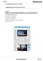 Vorschau - Arbeitsblätter - Kommunikation früher und heute - Von Morse bis Handy - Deckblatt