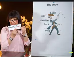 Vista previa - Recursos multimedia - The body 1 - Vokabeleinführung Körperteile Englisch - Portada