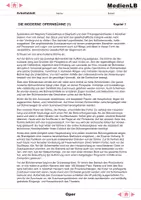 Vorschau - Arbeitsblätter - Oper - Bühne, Proben und Berufe - Deckblatt