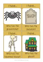 Vista previa - Juegos / Gamificación - Halloween | I have... Who has...? - Reading game - página 2