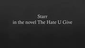 Vista previa - Unidades / Secuencias / Situaciones de Aprendizaje - The Hate U Give - Starr's development over the course of the novel - página 3