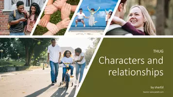 Vista previa - Unidades / Secuencias / Situaciones de Aprendizaje - The Hate U Give - Characters and relationships - página 2