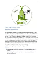 Vista previa - Hojas de trabajo - Speed Writing Portfolio templates - Portada