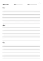 Vista previa - Hojas de trabajo - Speed Writing Portfolio templates - página 3