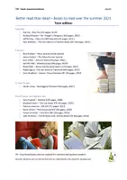 Vista previa - Otros - Listas de lectura para las vacaciones de verano - Books to read over the summer 2021 teen edition - página 1
