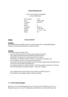 Vorschau - Stundenentwürfe - Unterrichtsentwurf: Achsensymmetrie in der Geometrie - Deckblatt