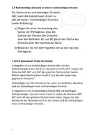 Vorschau - Arbeitsblätter - Der Satz des Pythagoras und verwandte Sätze - Seite 3