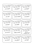 Vista previa - Juegos / Gamificación - Vocabulary game: How many things do you know that...? - página 2