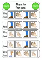 Vista previa - Juegos / Gamificación - I Have - Who Has - A Game for Body Percussion Percusión corporal - página 2