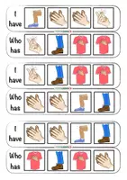Vista previa - Juegos / Gamificación - I Have - Who Has - A Game for Body Percussion Percusión corporal - página 3