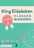Vista previa - Hojas de trabajo - Ring bells - a traditional German Christmas song - for Class Music Making with Play along Videos - Portada