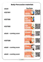 Vista previa - Juegos / Gamificación - Notes for Play Along Zwei kleine Wölfe | Two little wolves | Video | QR-Code - página 3