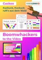 Vista previa - Juegos / Gamificación - Boomwhackers Cuckoo • Templates with QR to the Video - Portada