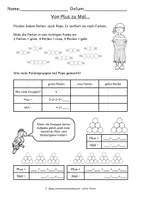 Vorschau - Arbeitsblätter - Von Plusaufgaben zu Malaufgaben | die Zweierreihe - Einstieg in die Multiplikation - Seite 1