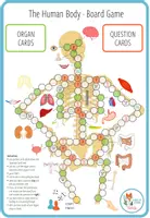 Vista previa - Juegos / Gamificación - The human body - board game - página 1