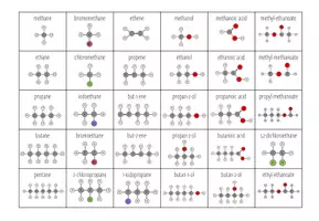 Vista previa - Juegos / Gamificación - Organic molecules – Bingo - página 1