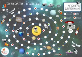 Vista previa - Juegos / Gamificación - The Solar System - Board Game - página 2