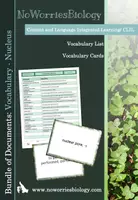 Vista previa - Hojas de trabajo - CLIL - Vocabulary - Nucleus - Portada