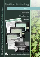 Vista previa - Unidades / Secuencias / Situaciones de Aprendizaje - Cells - Virtual Lab - Reproduction Rate of Single-Celled Organisms - Portada
