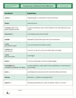 Vista previa - Hojas de trabajo - CLIL - Vocabulary Training - Introduction to Biology - página 1