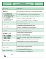 Vista previa - Hojas de trabajo - CLIL - Vocabulary Training - Comparing Classes of Vertebrates - página 1