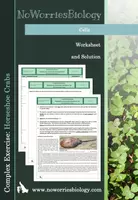 Vista previa - Hojas de trabajo - Cells - Complex Exercise - Horseshoe Crabs - Portada
