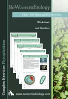 Vista previa - Hojas de trabajo - Cells - Complex Exercise - Phytoplankton - Portada