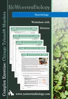 Vista previa - Hojas de trabajo - Neurobiology - Complex Exercise - Chicago Tylenol Murders - Portada