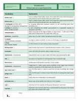 Vista previa - Hojas de trabajo - CLIL - Vocabulary - Structure of a Lake Ecosystem - página 1
