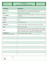 Vista previa - Hojas de trabajo - CLIL - Vocabulary - Structure of a Desert Ecosystem - página 2