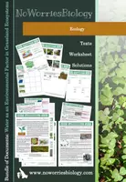 Vista previa - Hojas de trabajo - Ecology - Water as an Environmental Factor in Grassland Ecosystems - Portada