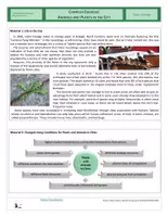 Vista previa - Hojas de trabajo - Ecology - Complex Exercise - Animals and Plants in the City - página 1