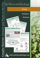 Vista previa - Hojas de trabajo - Ecology - Complex Exercise - Animals and Plants in the City - Portada
