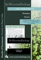 Vista previa - Hojas de trabajo - Cells - Growth in Plant Cells - Portada