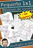 Vista previa - Unidades / Secuencias / Situaciones de Aprendizaje - Tablas de multiplicar Molinos de viento tablas de multiplicar pequeñas - Portada