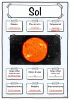 Vista previa - Hojas de trabajo - Ficha de Sol - (Español) - Portada