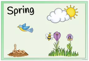Vista previa - Decoración del aula - Spring - Flashcards and Poster - página 2