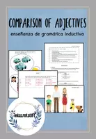 Vista previa - Unidades / Secuencias / Situaciones de Aprendizaje - Comparison of adjectives - enseñanza de gramática inductiva - clase de inglés - Portada